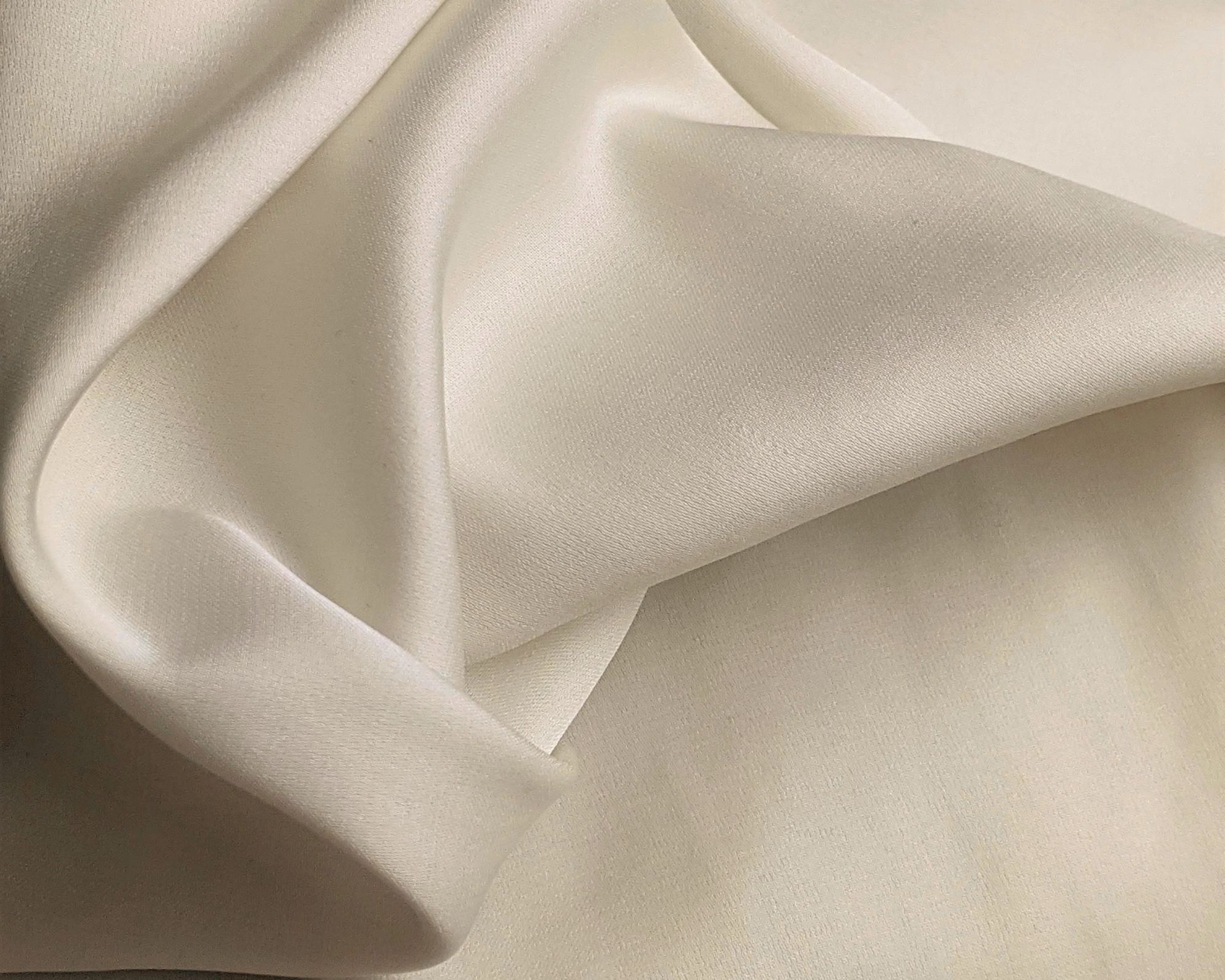 white cupro fabric