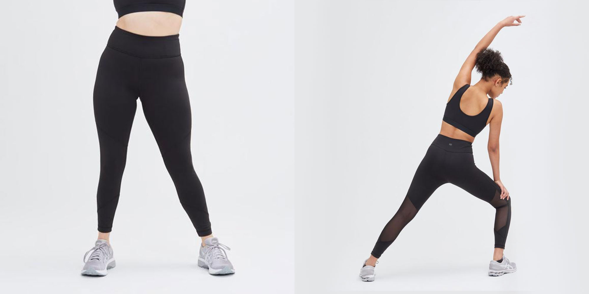 woman wearing black leggings by tentree