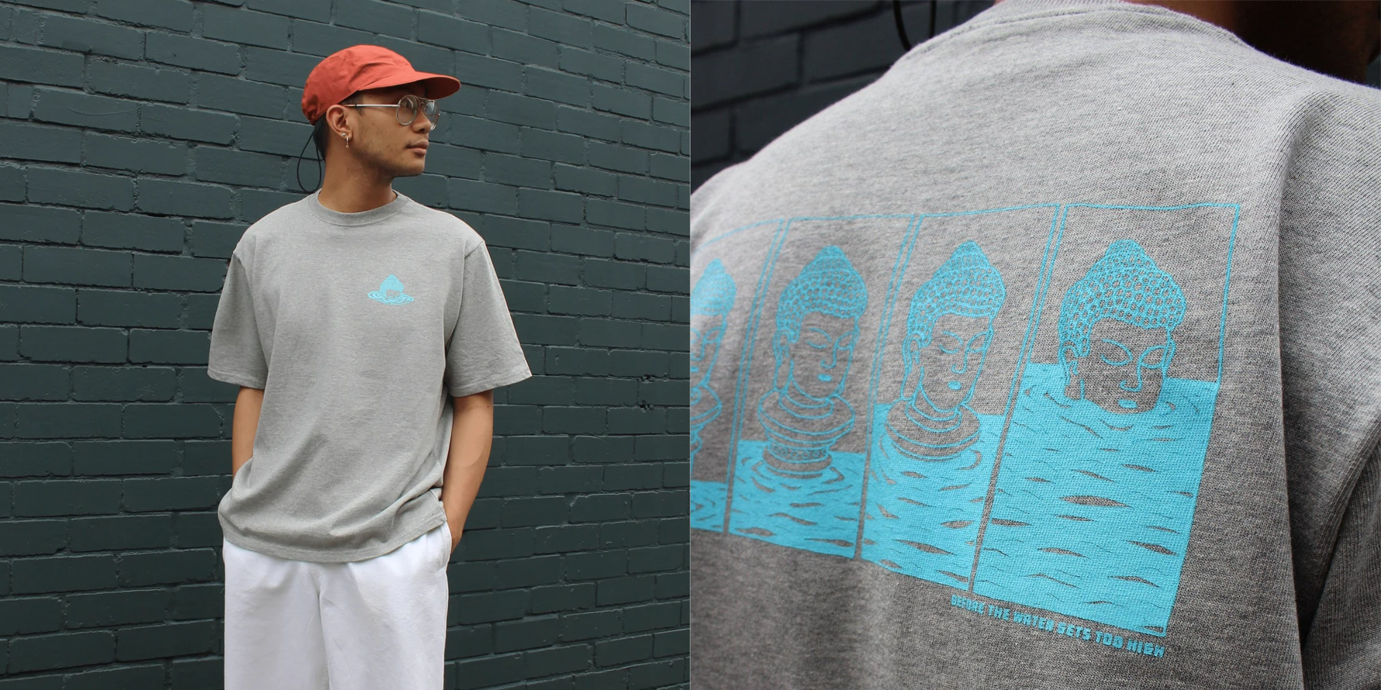 someone in Rise t-shirt by WAWWA