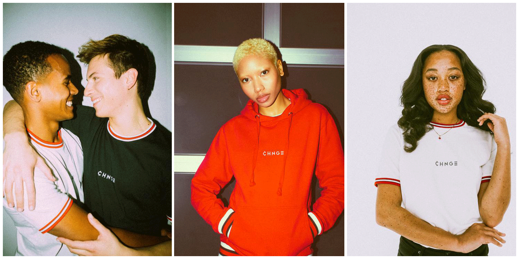 3 images of CHNG's latest collection