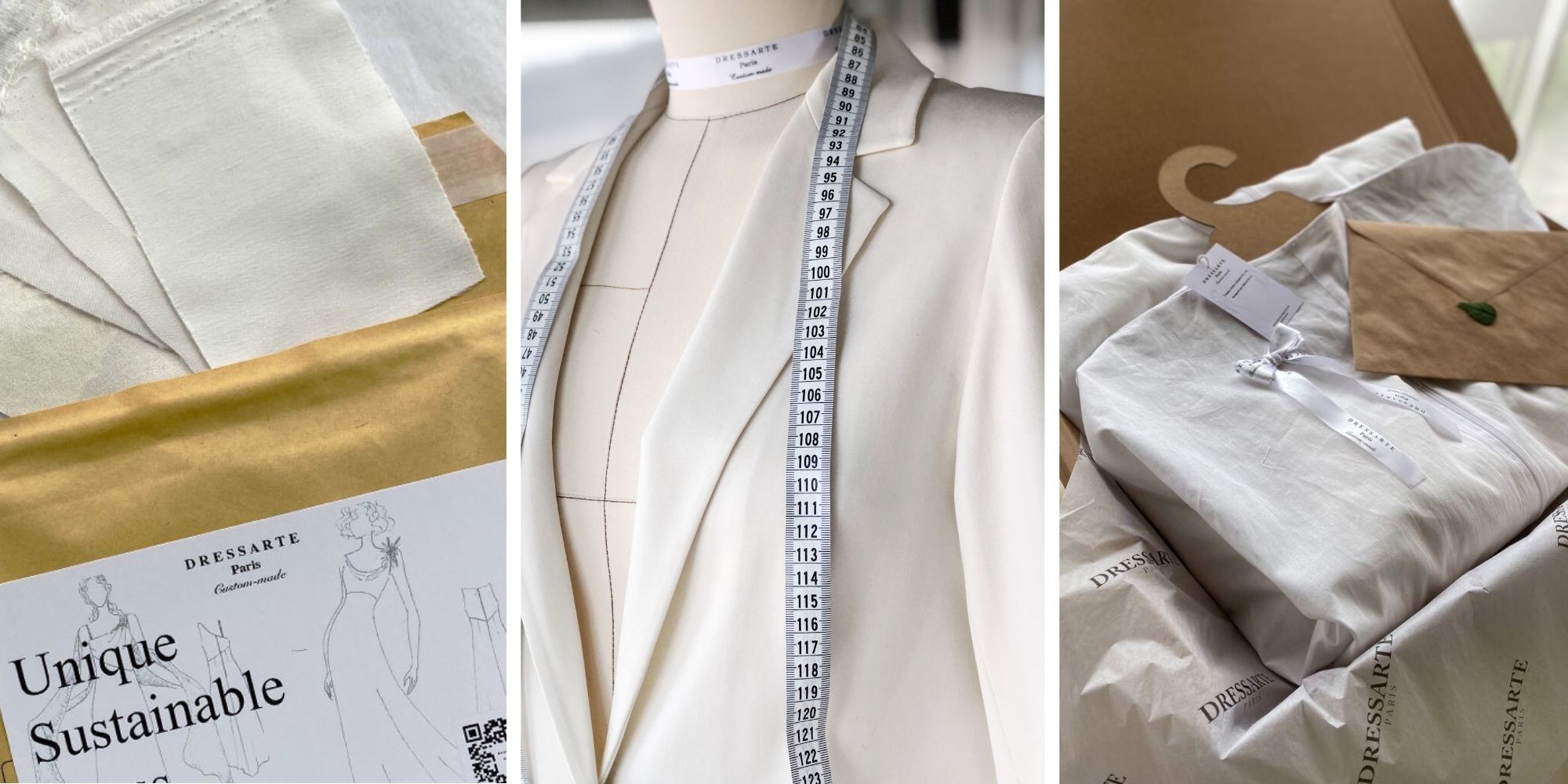 custom sustainable design process by Dressarte