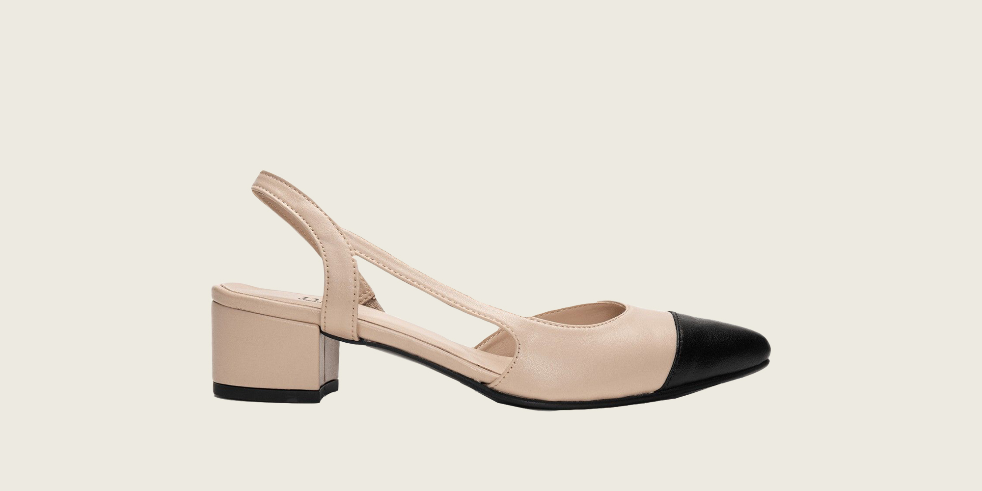 Sustainable block heel by NAE
