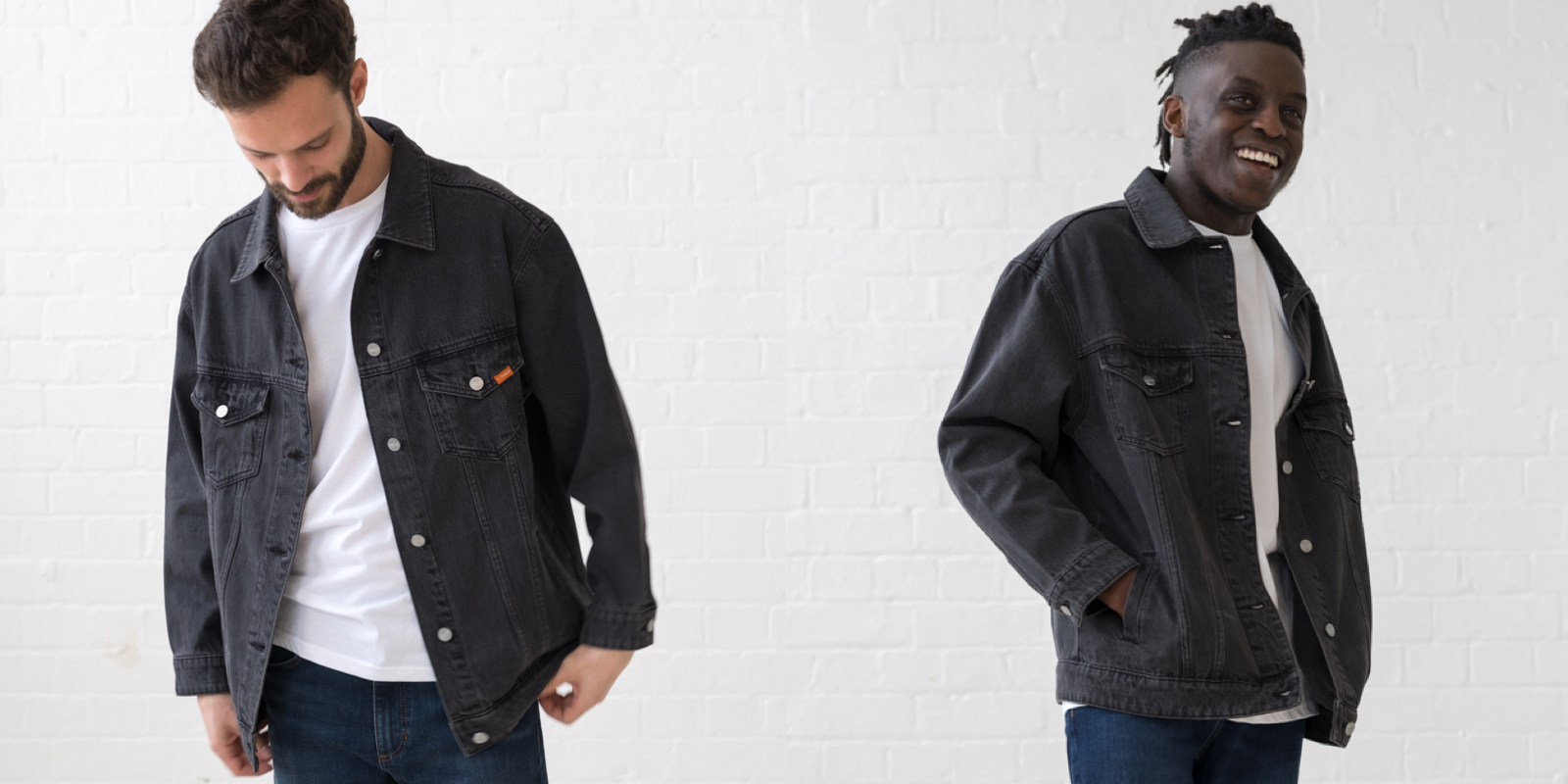 Men's ethical, sustainable, and affordable denim jackets by Yes Friends.