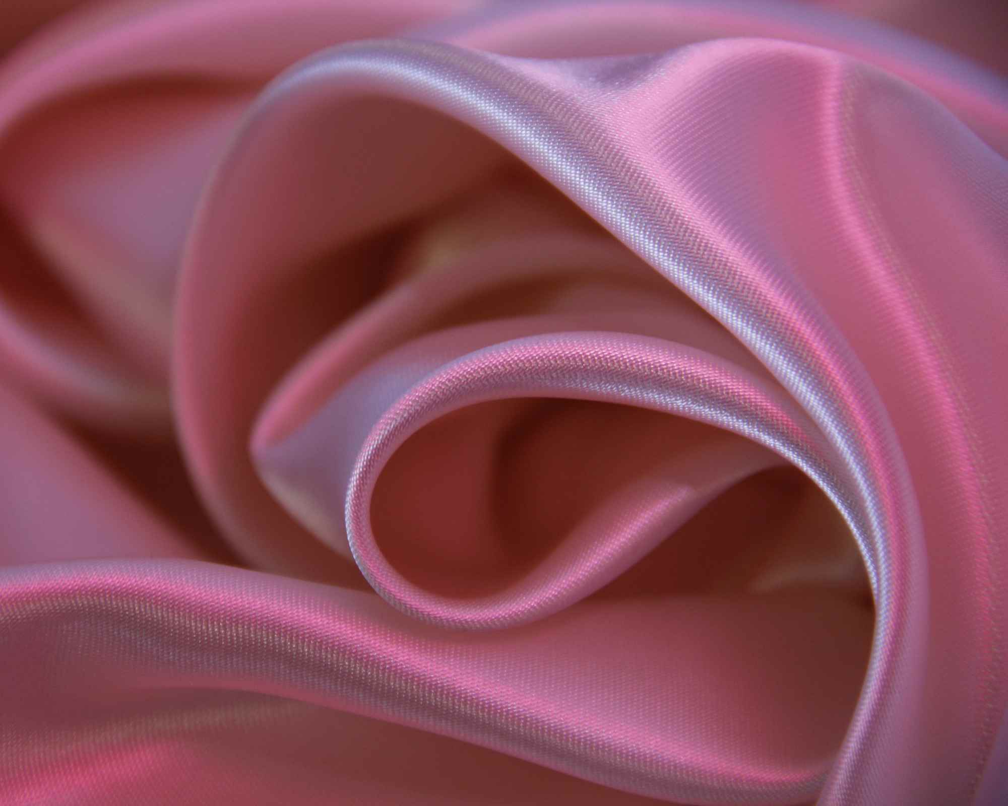 Shiny pink fabric
