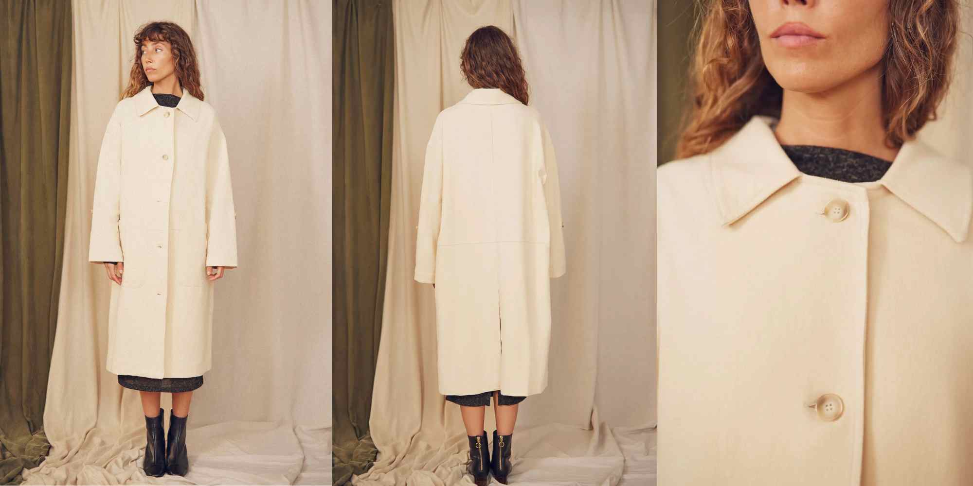 white coat from cossac