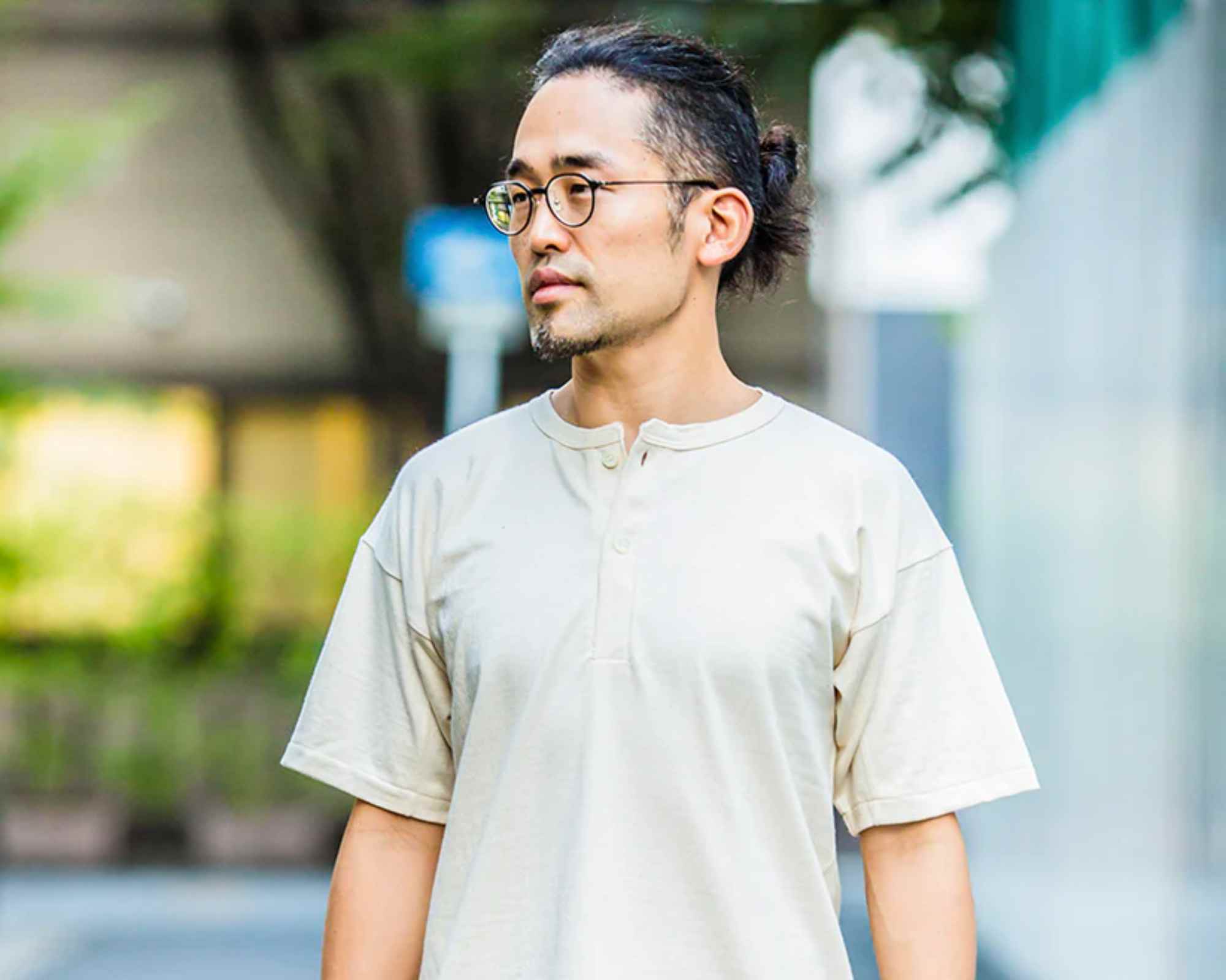 Person wearing Eiji t-shirt