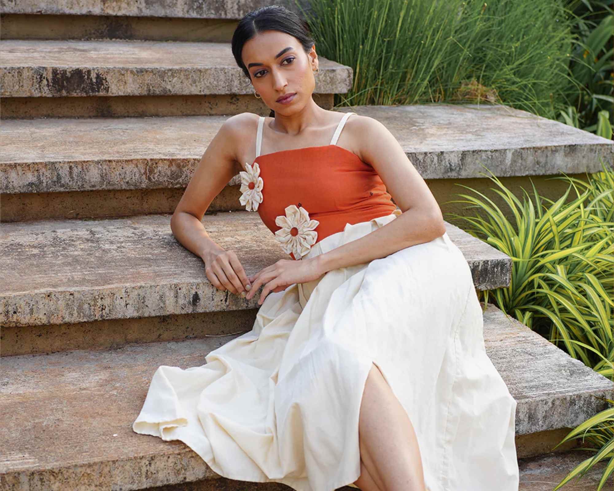 more sustainable wedding guest dress from jiwya