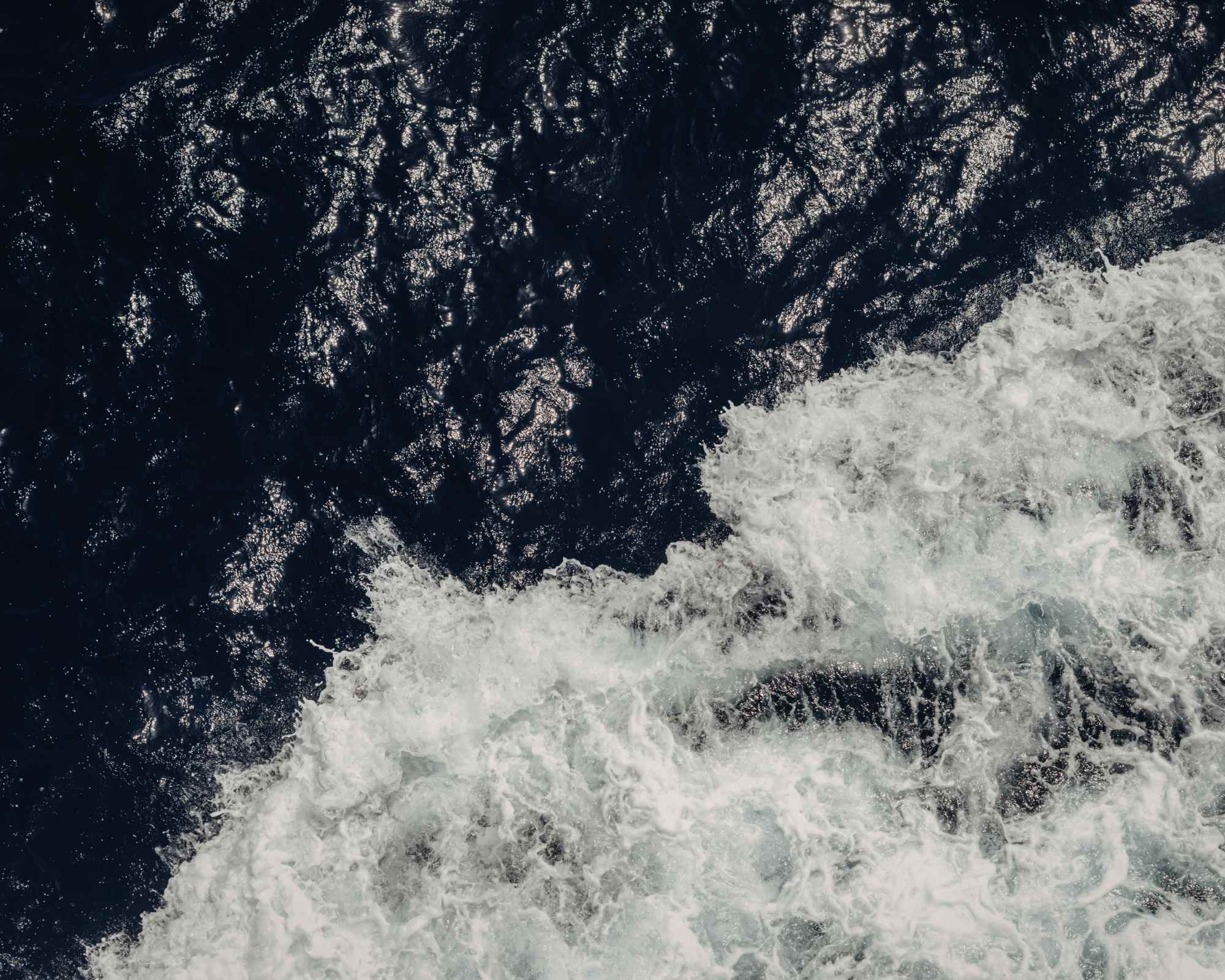 ocean from above